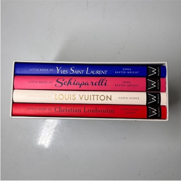Yves Saint Laurent Fashion Book Collection - Blue, Red, Pink, Cream - Picture 2 of 3